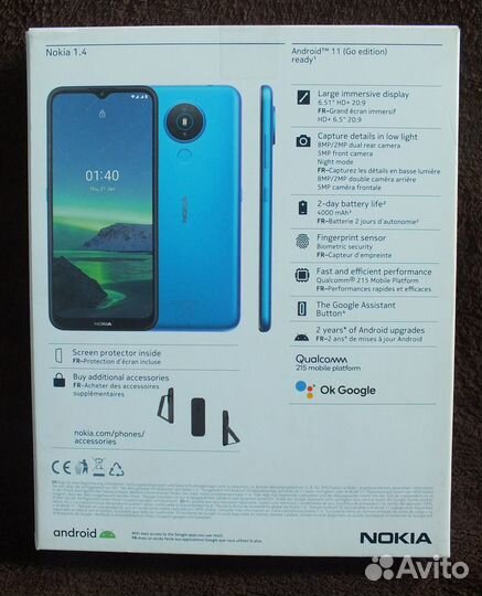 Nokia 1.4, 2/32 ГБ