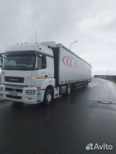 Водитель категории Е на рефрижератор