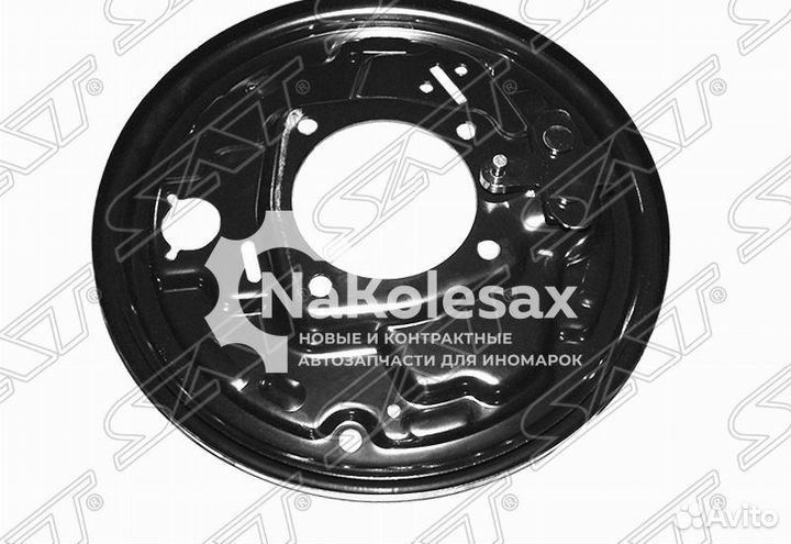 Щиток тормозного диска зад toyota land cruiser 80