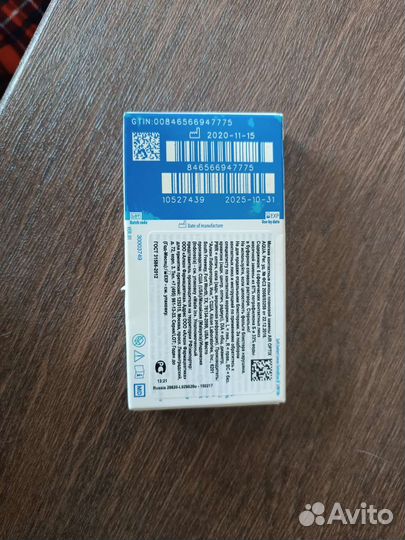 Линзы контактные alcon air optix auqa +1,5