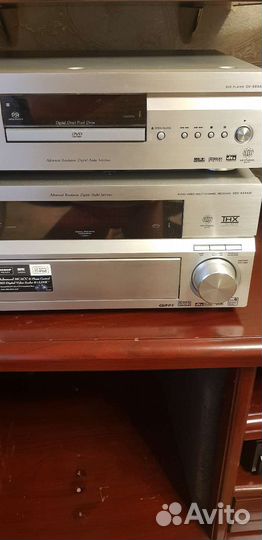 Ресивер и dvdпроигрыватель pioneer