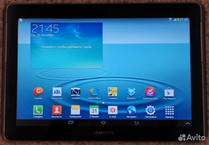 Планшет Samsung galaxy tab 2 10.1