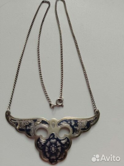 Колье серебро 925 СССР
