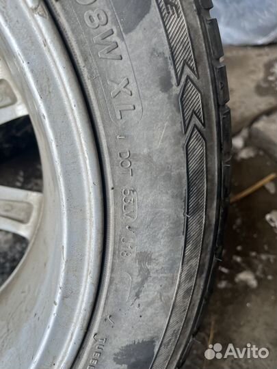 Колеса 215/55 R17 на дисках Toyota