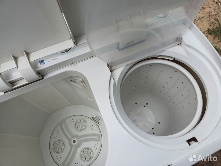 Стиральная машина с отжимом полуавтомат