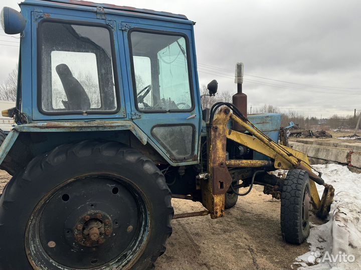 Трактор мтз 82 с куном