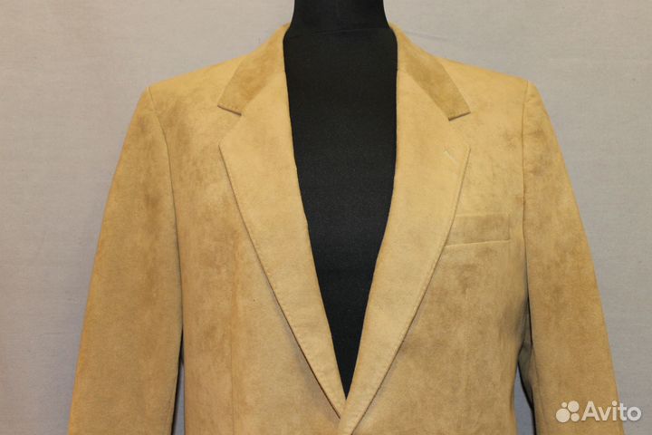 Мужской замшевый пиджак