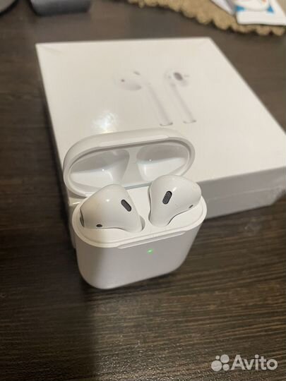 Беспроводные наушники apple airpods 2