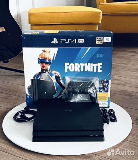 PS4 Pro 1TB 7208B + 400Игр + Гарантии от Магазина