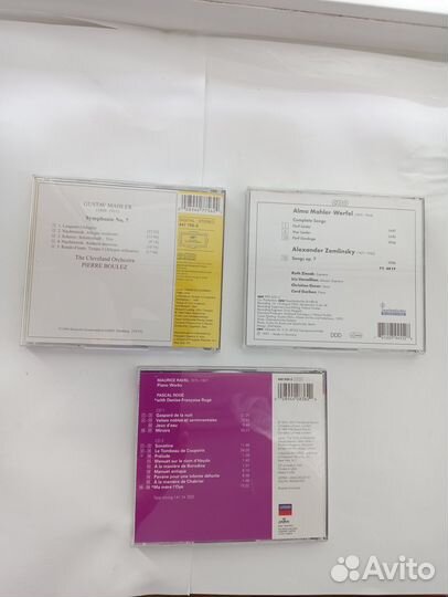 Фирменные CD зарубежных композиторов XIX-XX вв