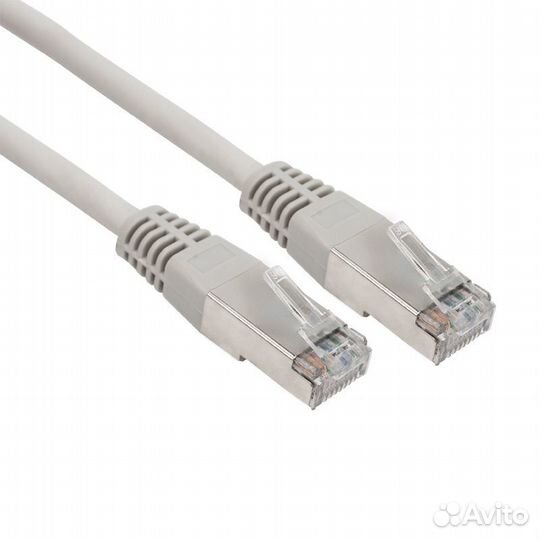 Патч-корд rexant 50см UTP RJ-45, 5e, литой, серый