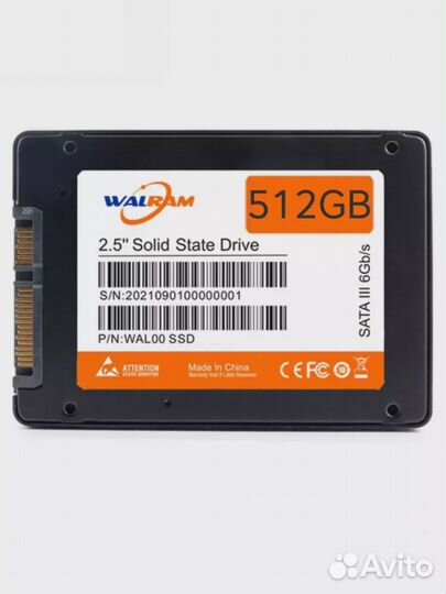 SSD 512GB Walram