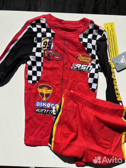 Костюм тачки молния mcqueen