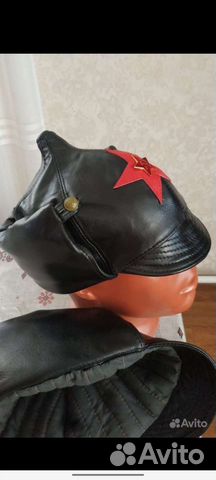 Кожаная буденовка 58-59