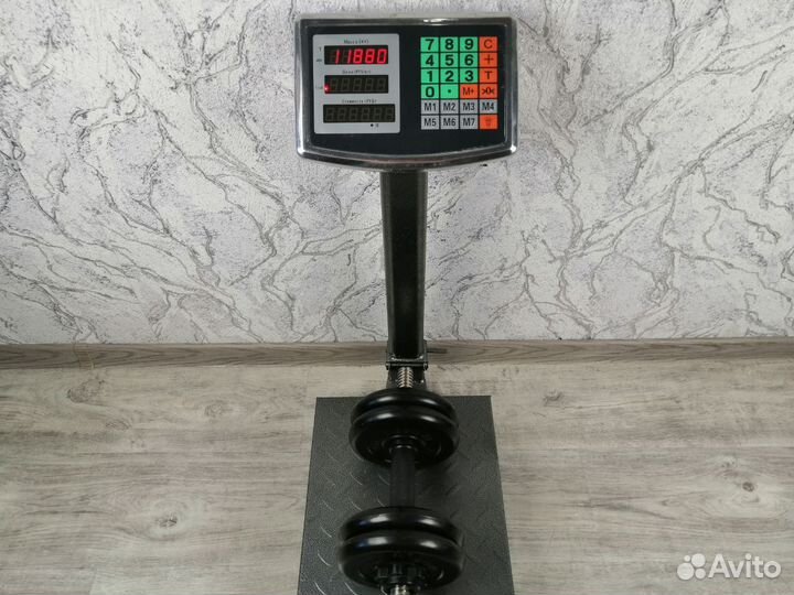 Весы платформенные до 60кг/10гр