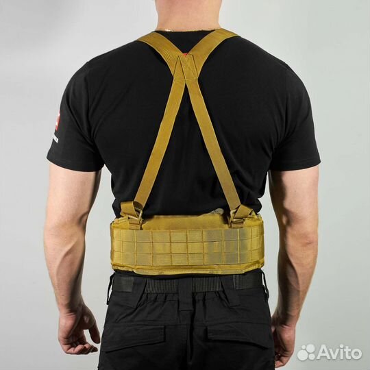 Боевой тактический пояс BL212, coyote