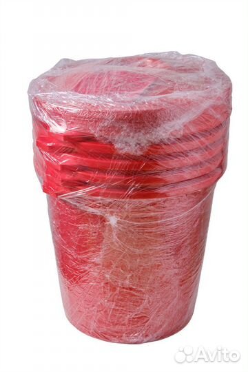 Бак для медицинских отходов 50 л класс В Красный