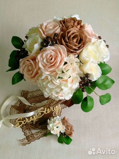 Свадебный букет дублер