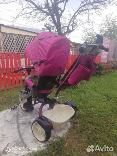 Детский велосипед с ручкой