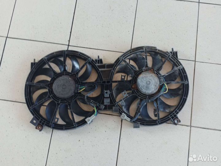 Диффузор с вентиляторами ниссан мурано