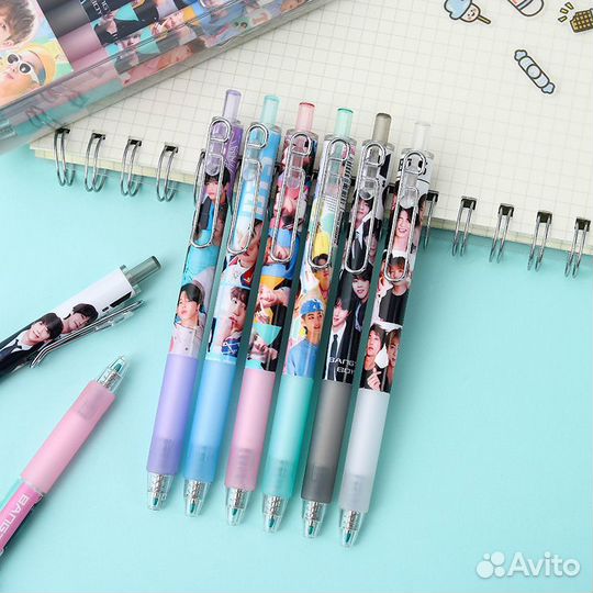 Ручка гелевая BTS (бтс)