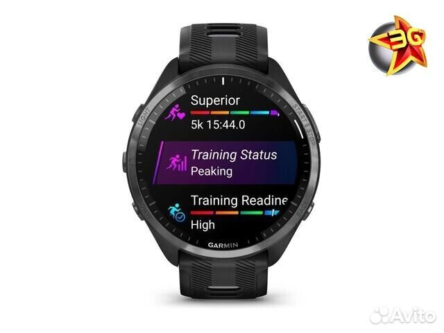 Часы Garmin Forerunner 965 Black 010-02809-10