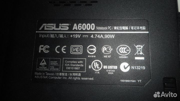 Asus A6000