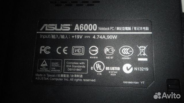 Asus A6000
