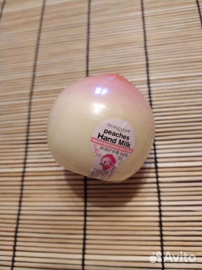 Крем для рук персик