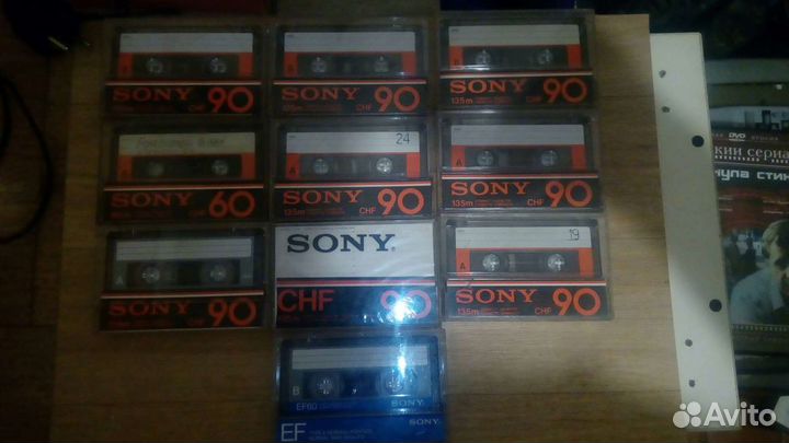 Аудиокассеты sony