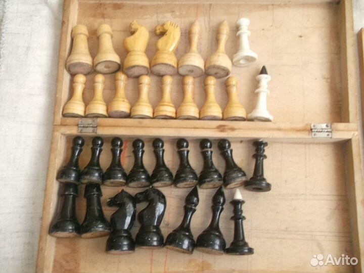 Шахматы деревянные СССР, 90-е