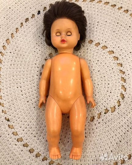 Винтажная немецкая кукла большая