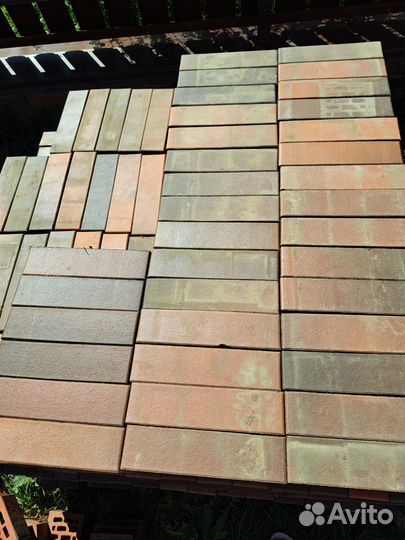 Кирпич облицовочный остатки