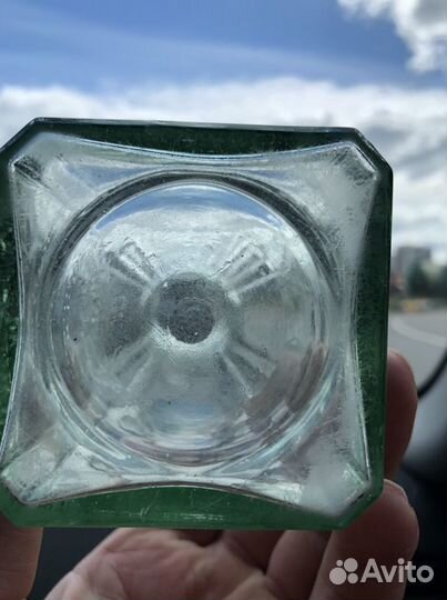 Бутылочка Баночка Стекло 19 век