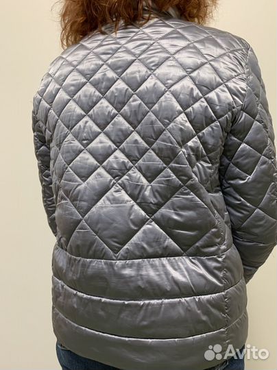 Куртка металлик женская демисезонная