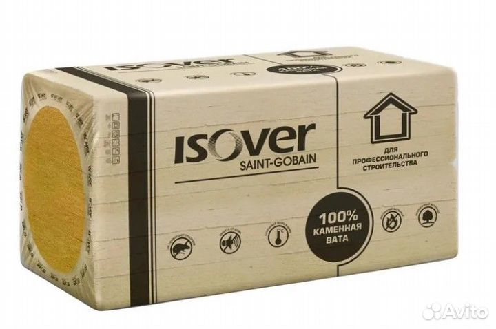 Утеплитель Кварцевый isover штукатурныйфасад 100*6