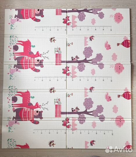 Детский складной термоковрик 200х180х1 см Новый