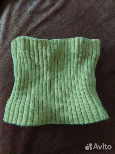 Комплект зимний новый для девочки шапка и снуд