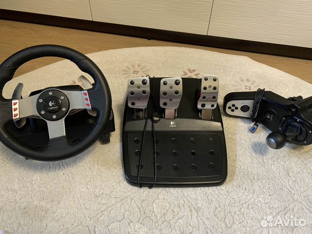 Игровой руль logitech g27 купить в Москве | Электроника | Авито