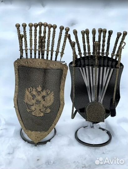 Щит Подставка под шампуры