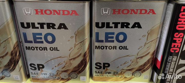 Масло моторное Honda 0W20 оригинал Япония