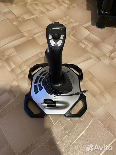 Джойстик Logitech Extreme 3D Pro черный