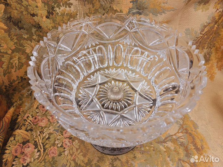 Винтажная фруктовая ваза Италия