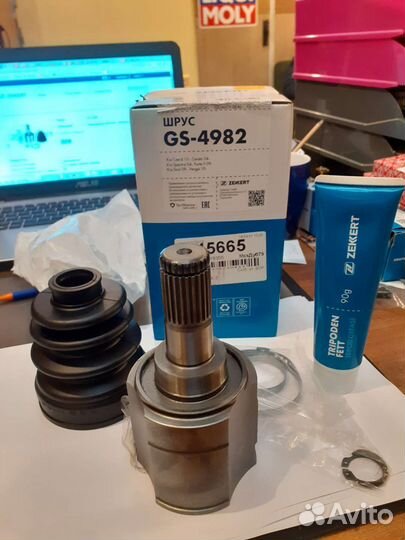 Шрус внутренний Kia, Hyundai