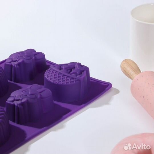 Форма силиконовая для выпечки Доляна «Пасха», 2917