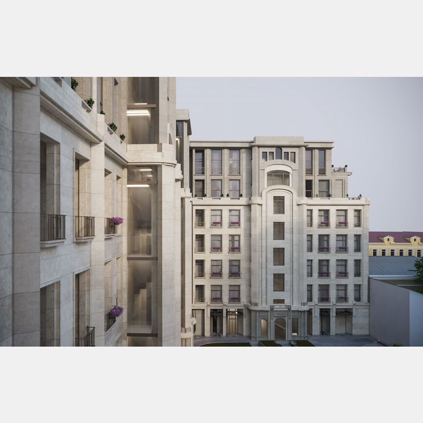 2-к. квартира, 68,3 м², 2/8 эт.