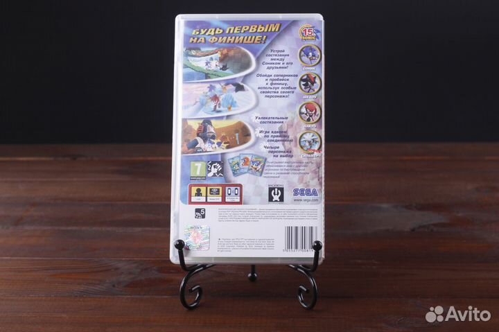 PSP Sonic Rivals Эксклюзив