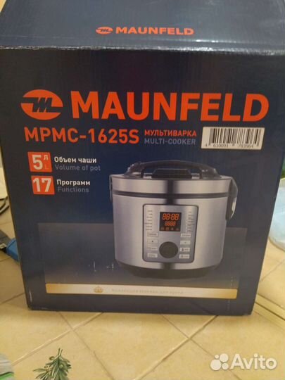 Мультиварка maunfeld mpmc1625s