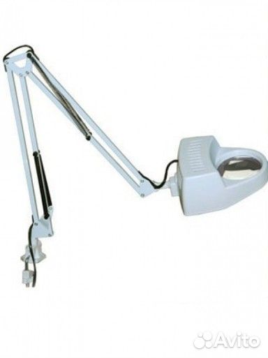 Лампа лупа настольная