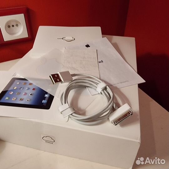iPad Кабель Apple USB ориги Apple 30 pin, 1 м, бел